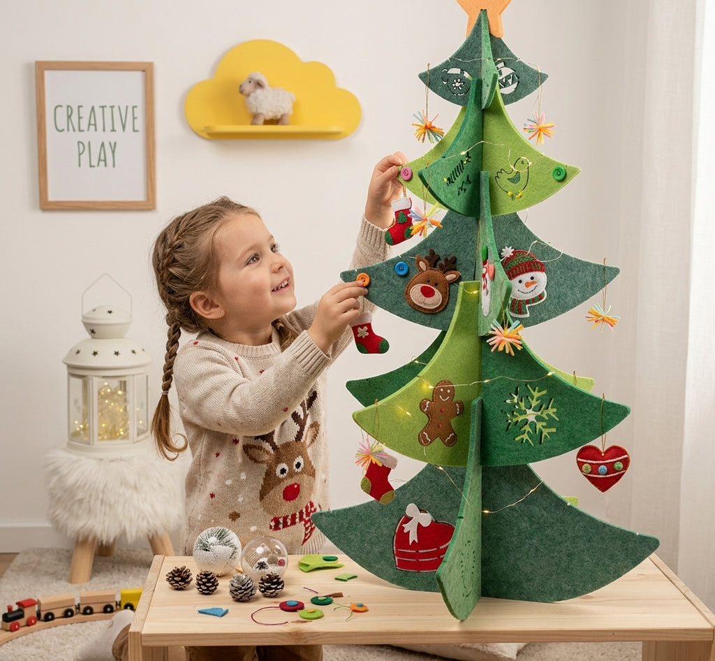 Montessori DIY Christmas Tree