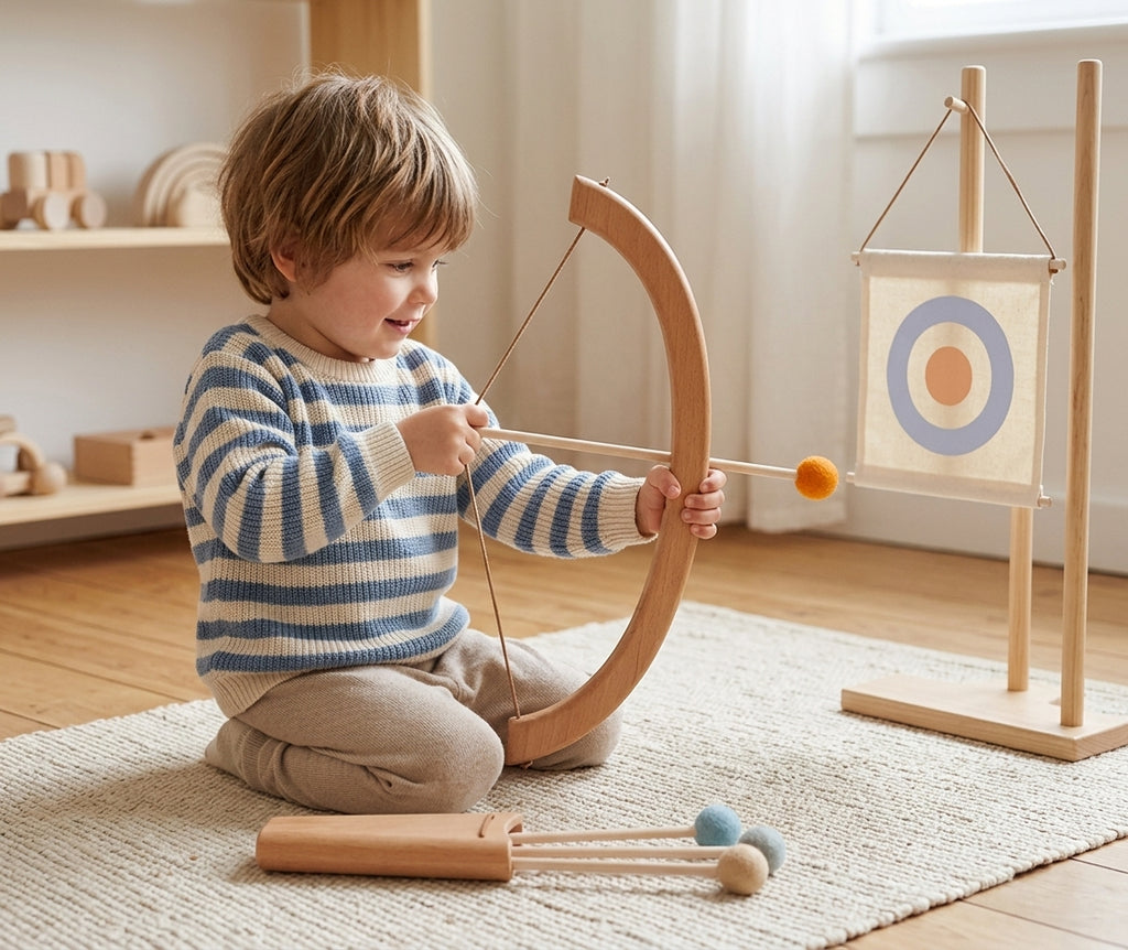 Montessori Bow and Arrow Set