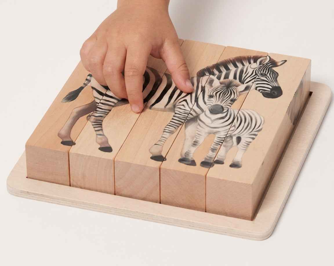 Montessori Twist and Match Puzzle