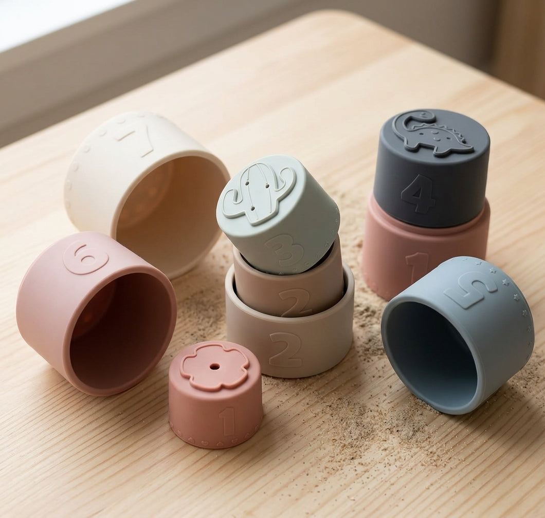 Montessori Baby Stacking Cups