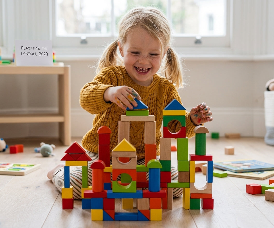 Montessori Castle Construction Set