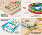 Montessori Wooden Geoboard