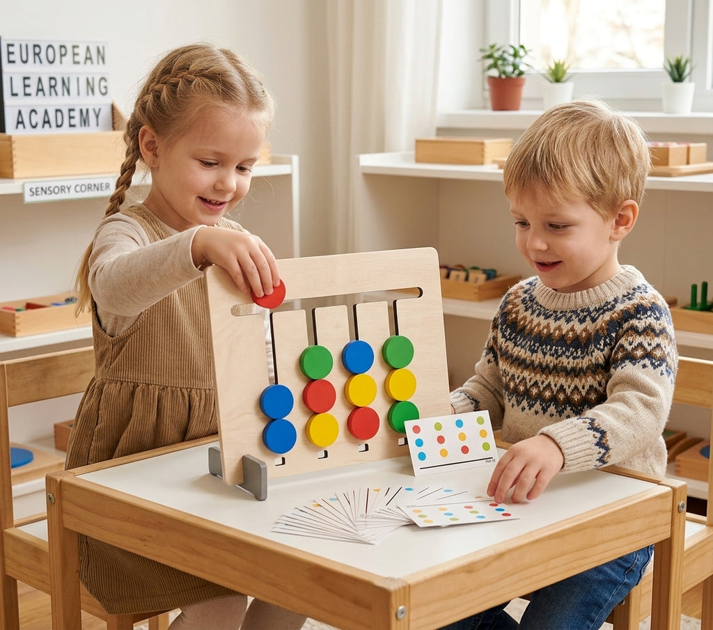 Montessori Double-Sided Matching Game