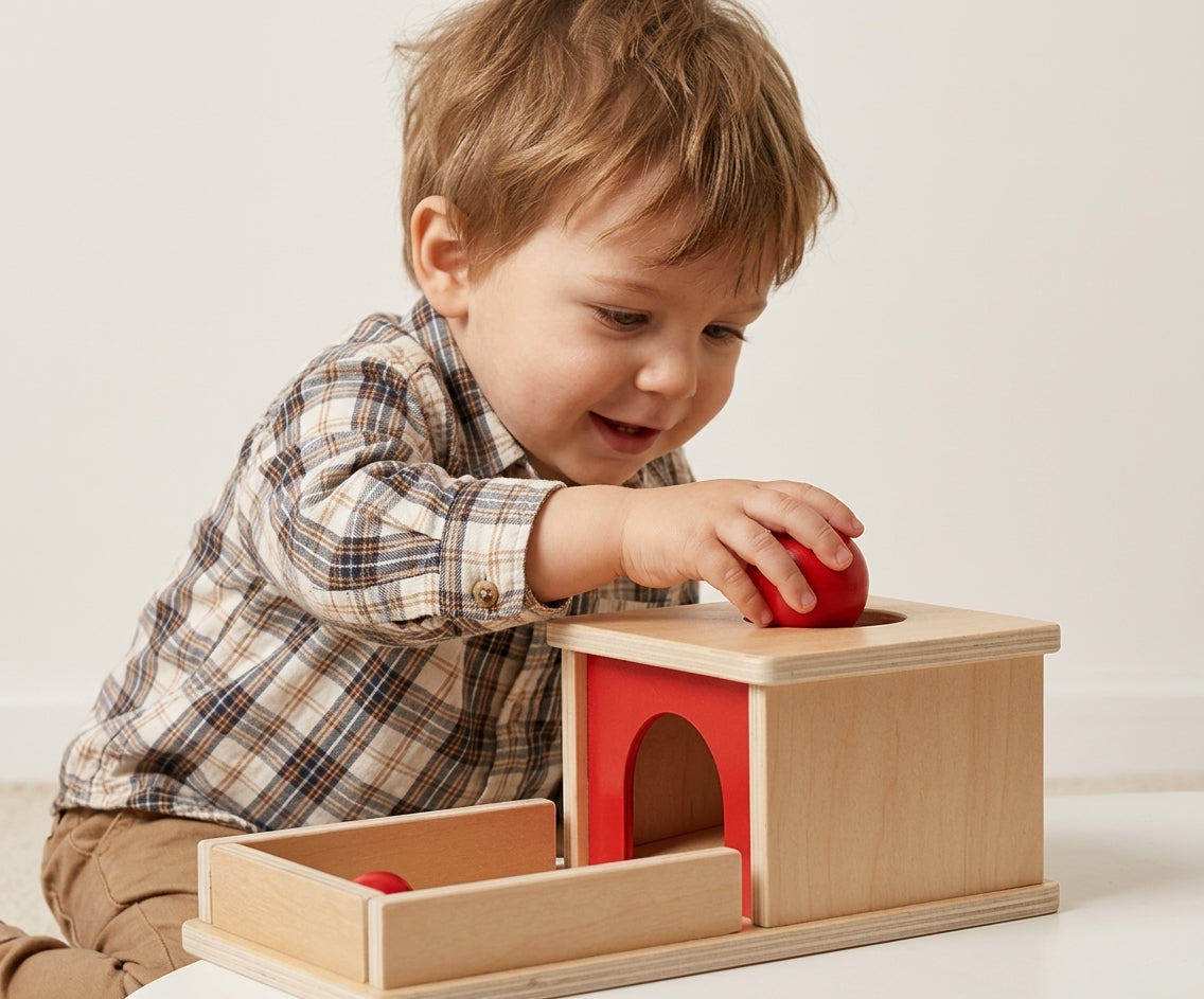 Montessori Object Permanence Box