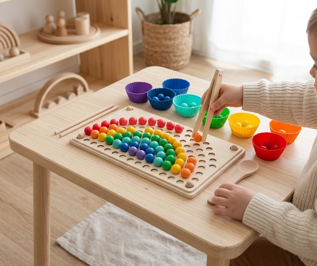 Montessori Rainbow Beads