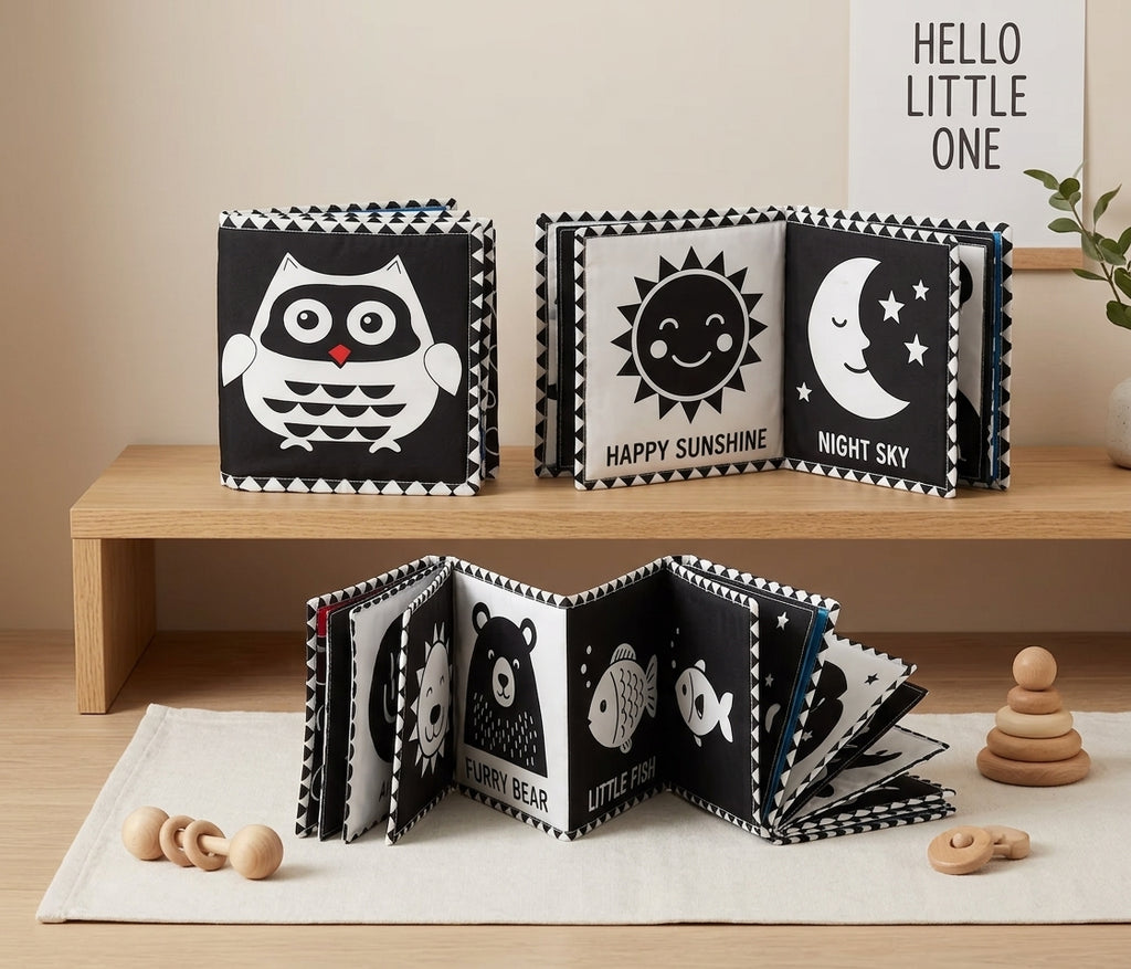 Montessori Newborn Contrast Book