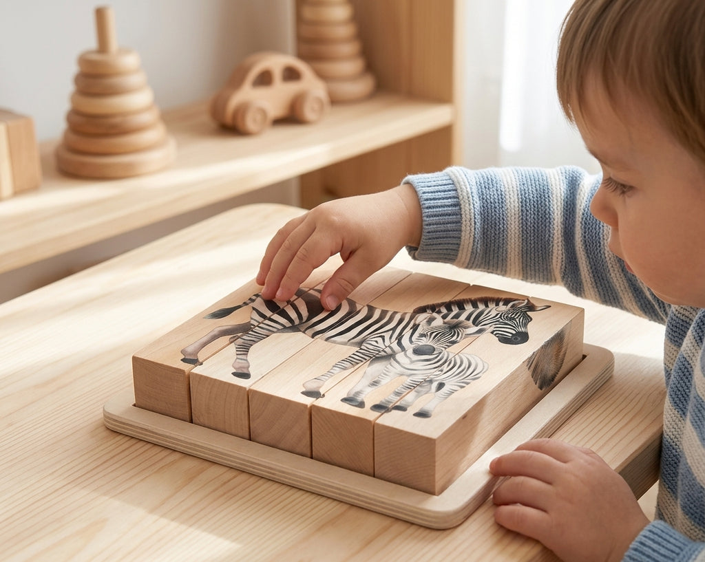 Montessori Twist and Match Puzzle