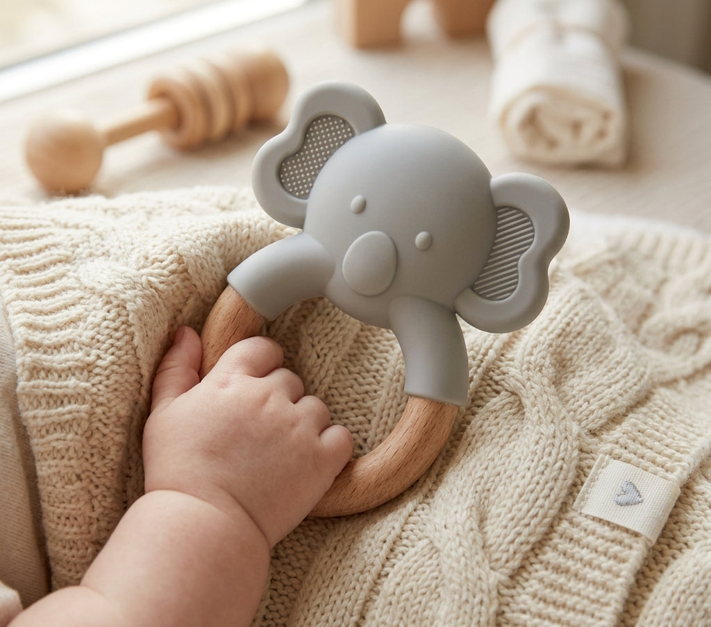 Montessori Elephant Teether
