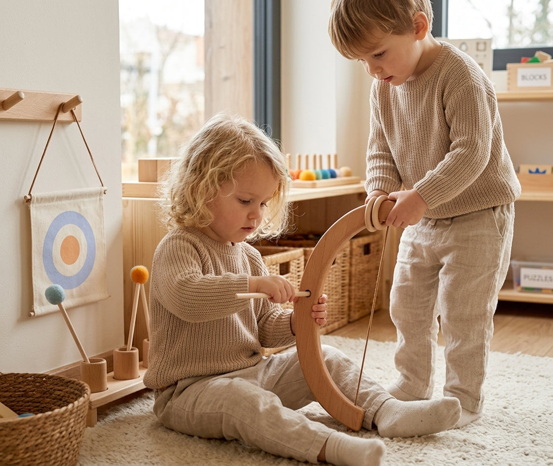 Montessori Bow and Arrow Set
