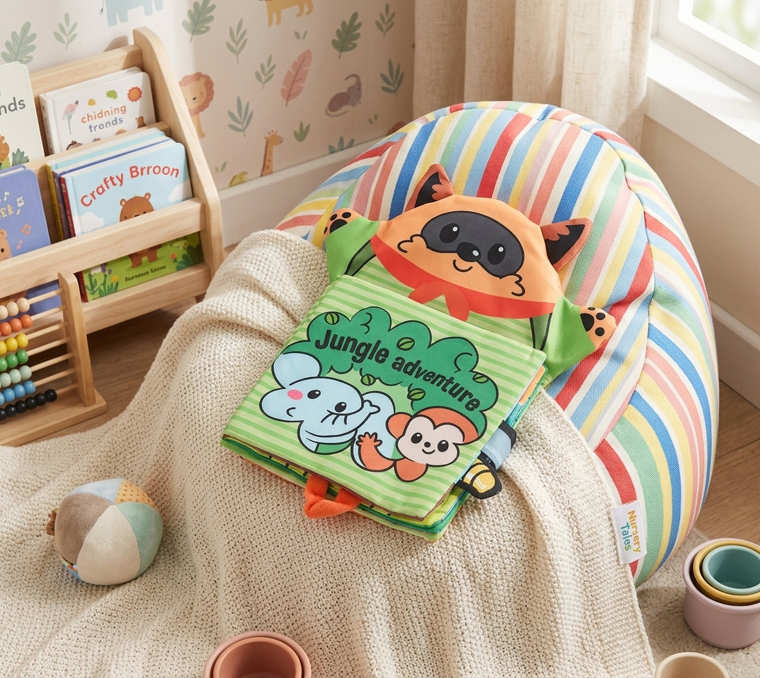 Montessori Baby Cloth Book