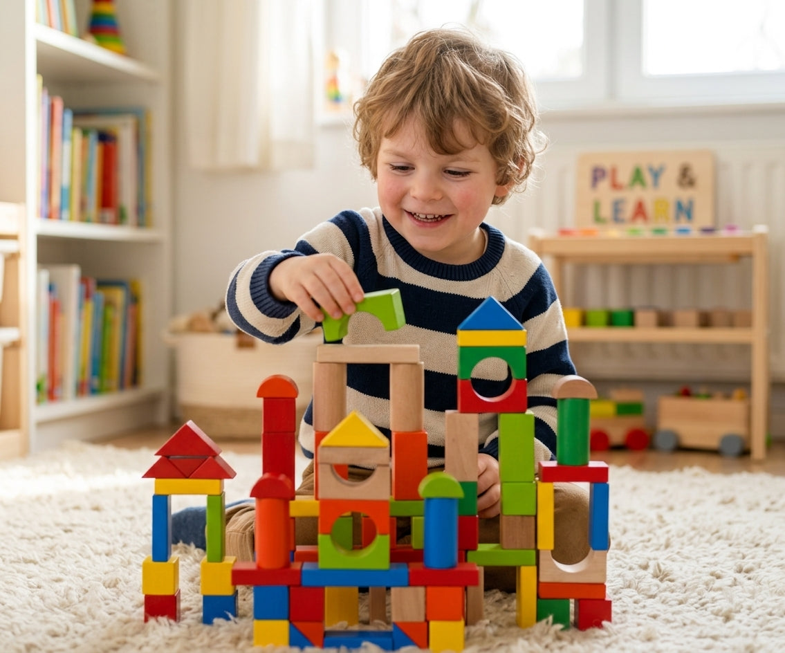 Montessori Castle Construction Set