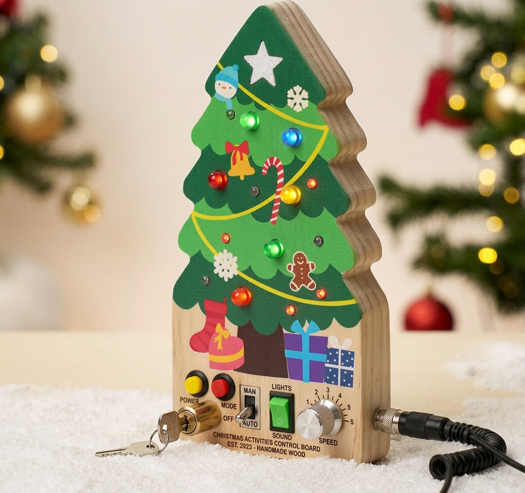 Montessori Christmas Switch Board