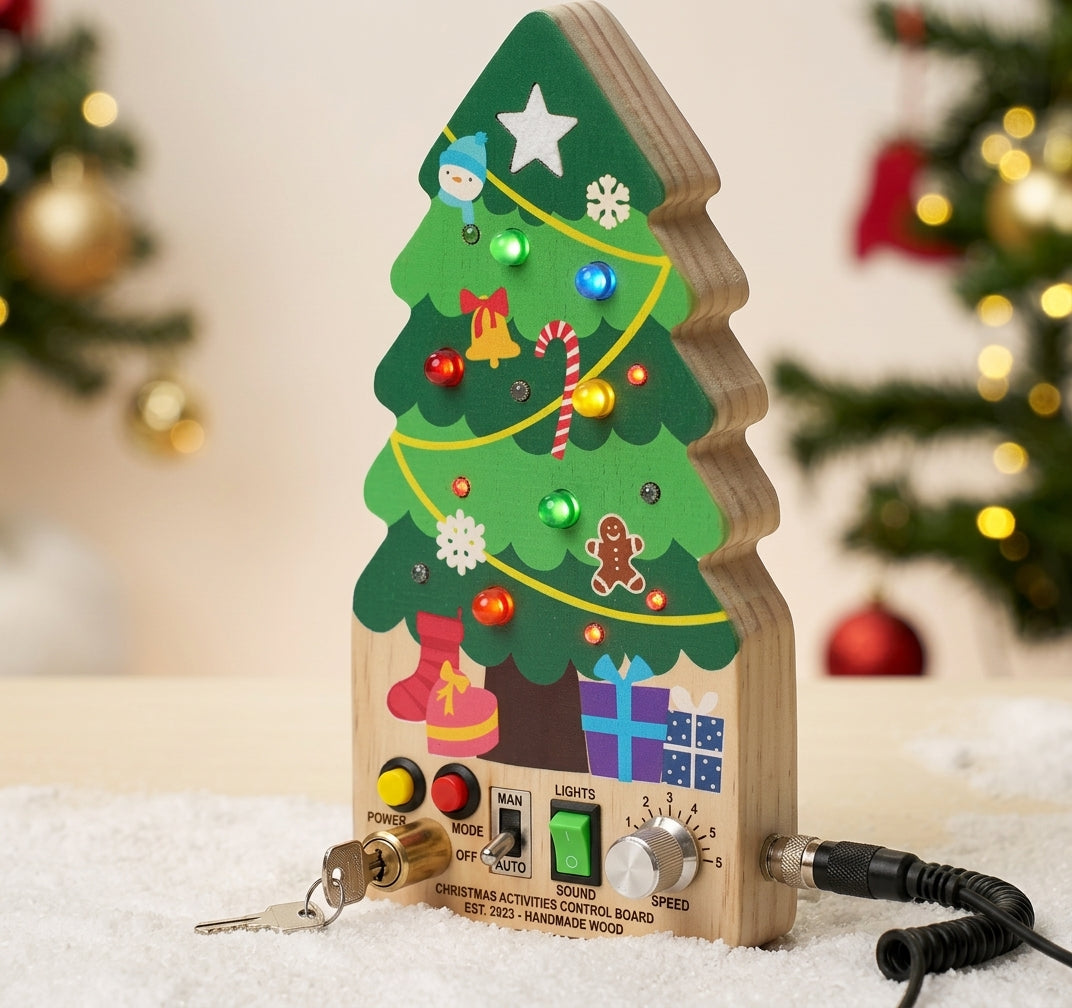 Montessori Christmas Switch Board