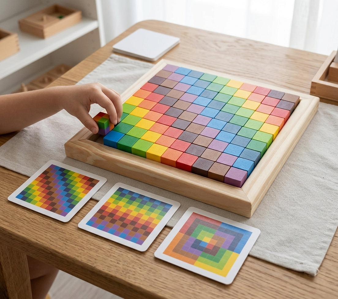 Montessori Art Builder Set