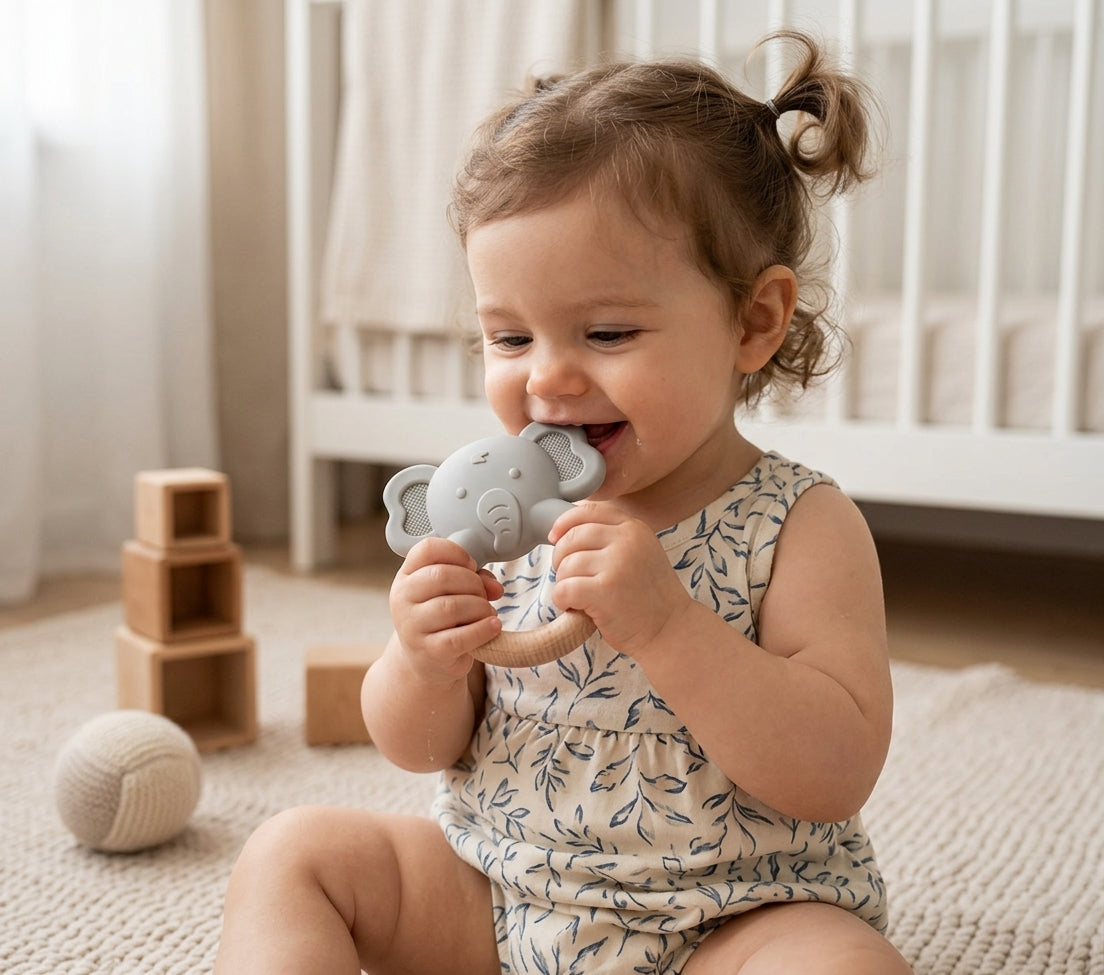 Montessori Elephant Teether