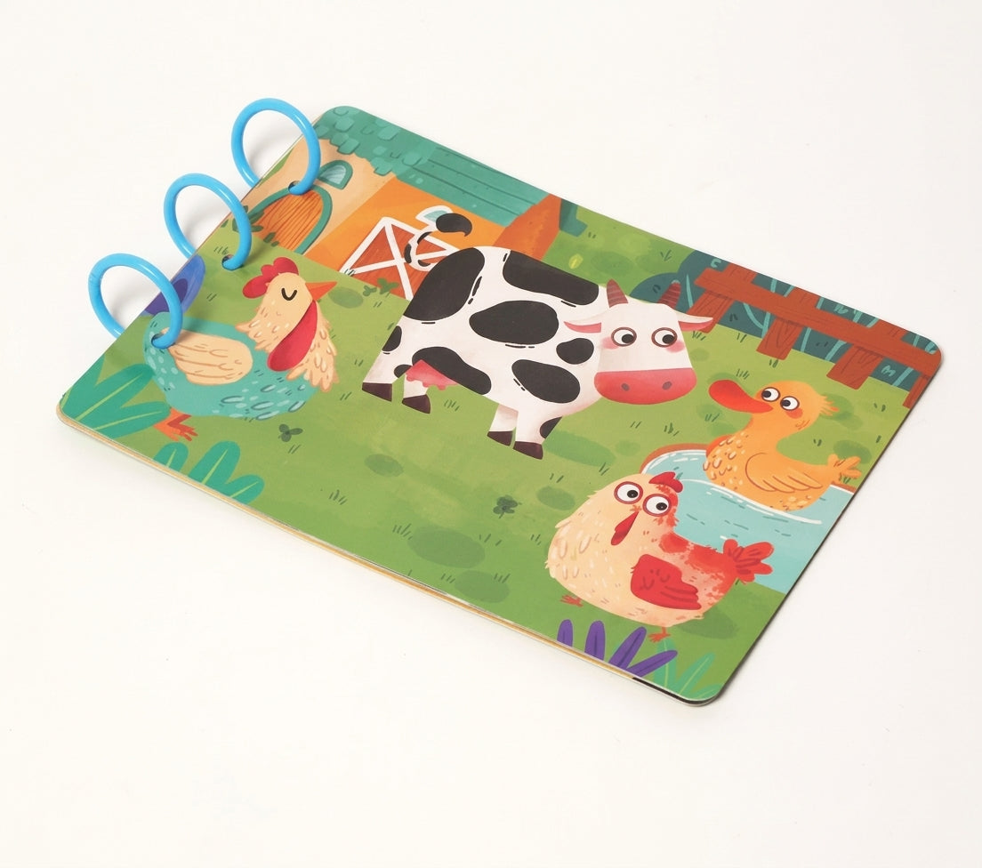 Montessori Sticker Busy Book