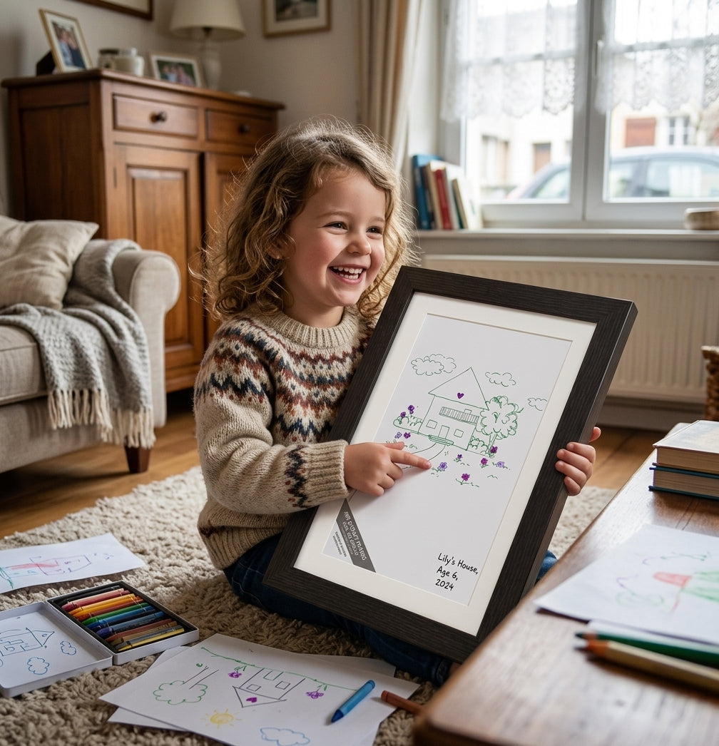 Montessori Keepsake Frame