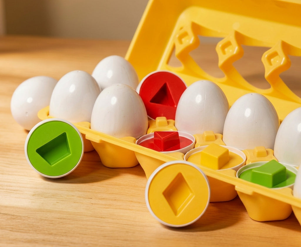 Montessori Geometric Eggs