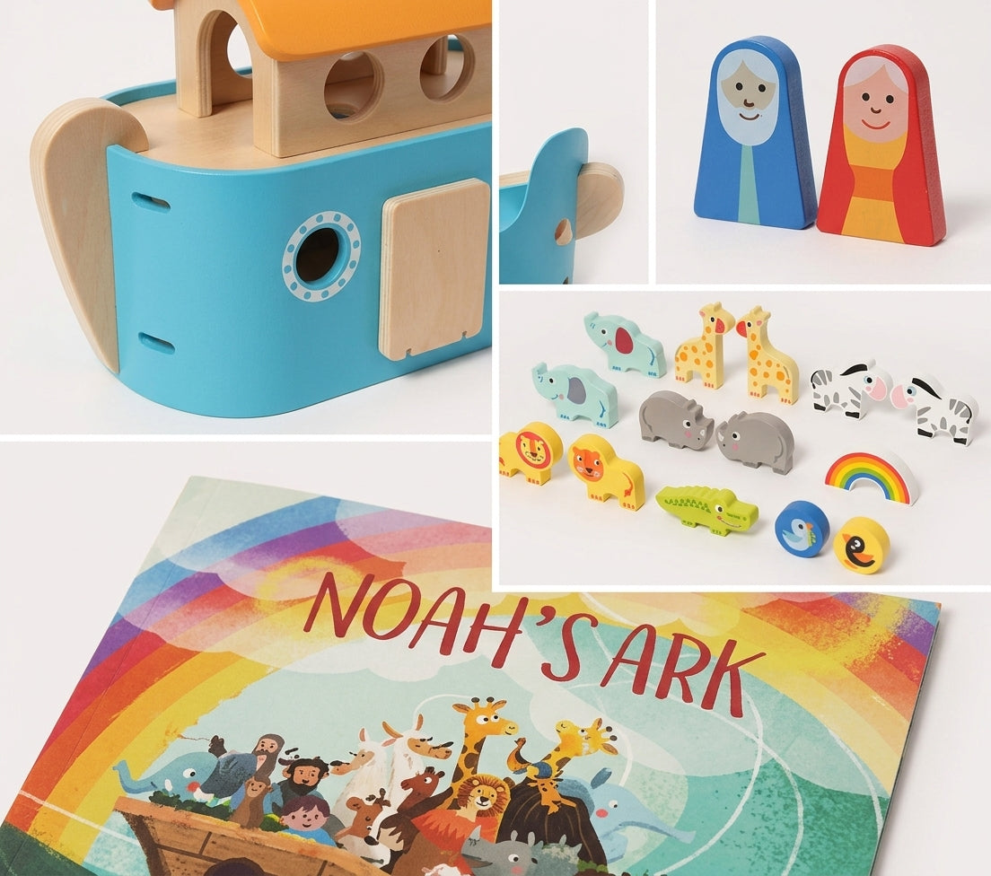 Montessori Wooden Noah's Ark