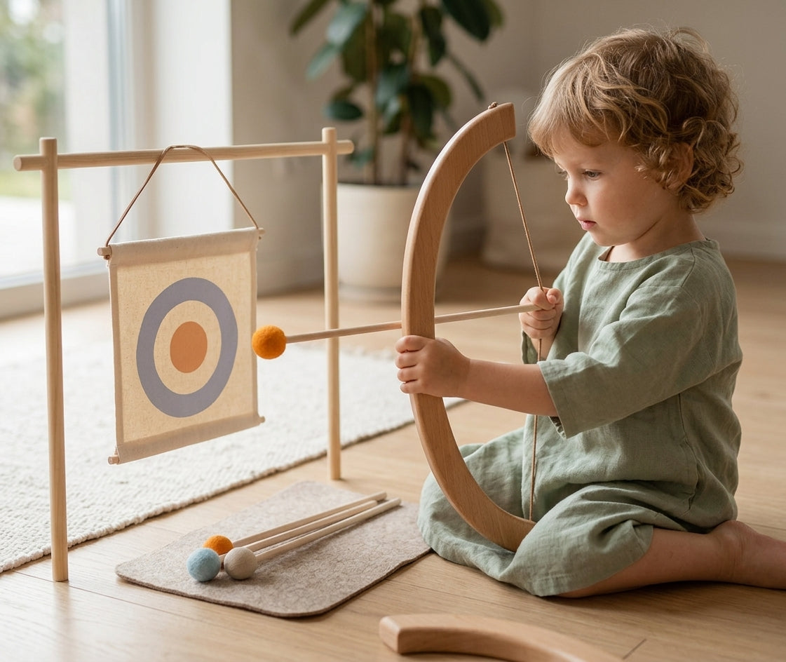 Montessori Bow and Arrow Set