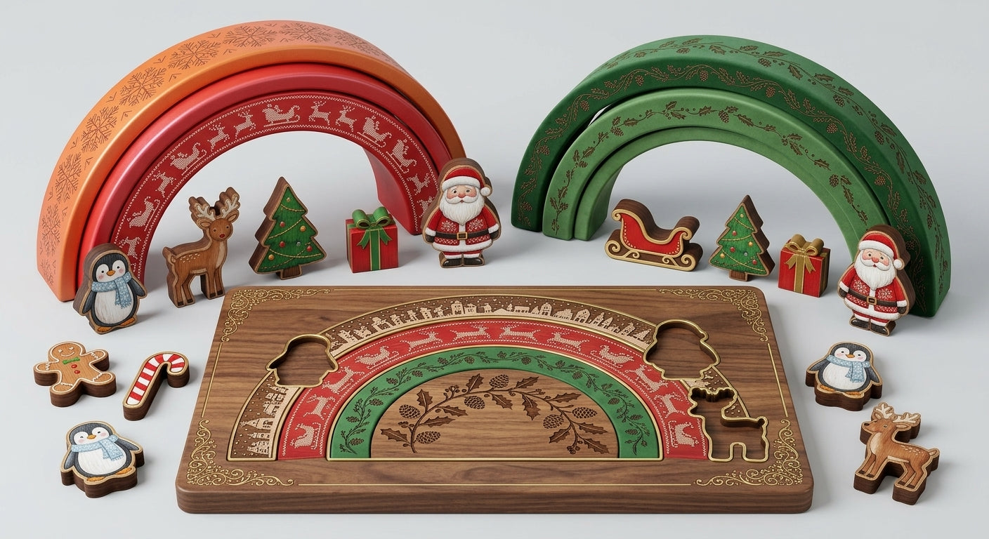 Montessori Christmas Joy Set