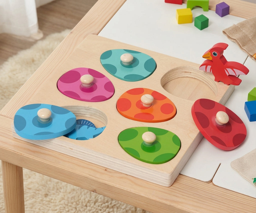 Montessori Dino Hatch and Match