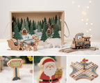 Montessori Christmas Railway