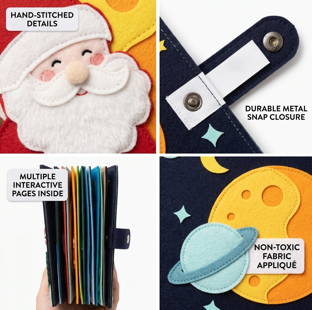 Montessori Xmas Journey Book