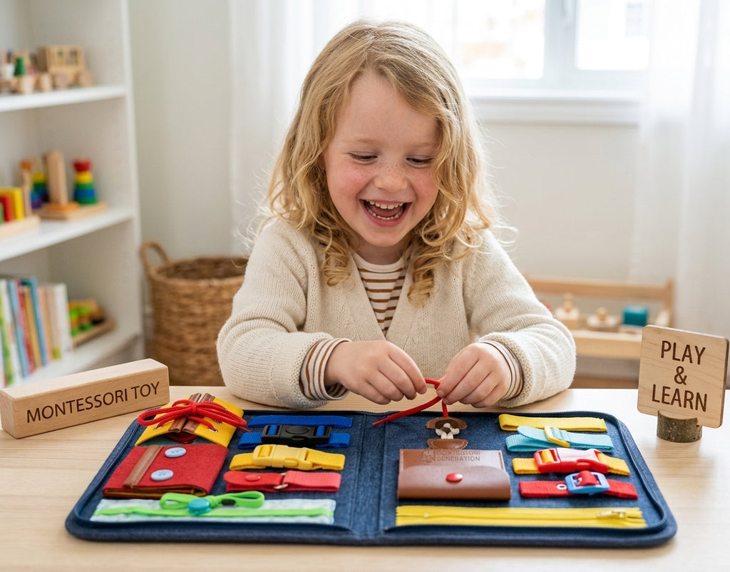 Montessori Busy Board