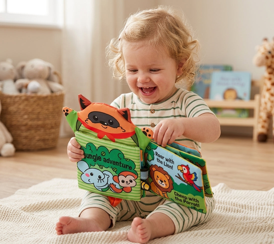 Montessori Baby Cloth Book