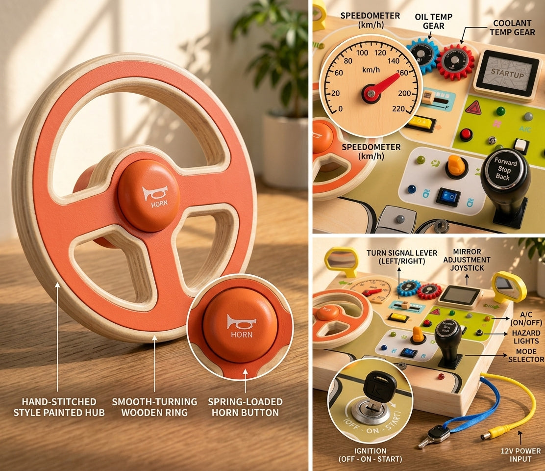 Montessori Busy Dashboard