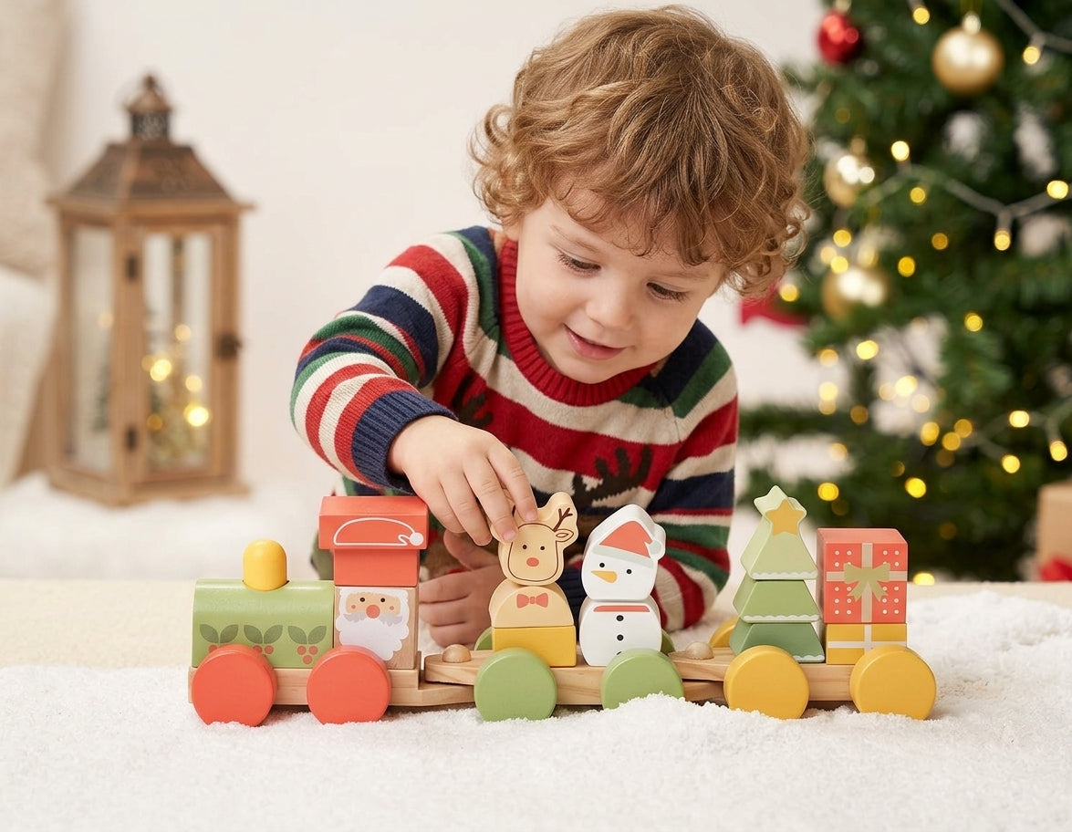 Montessori Xmas Brain Train