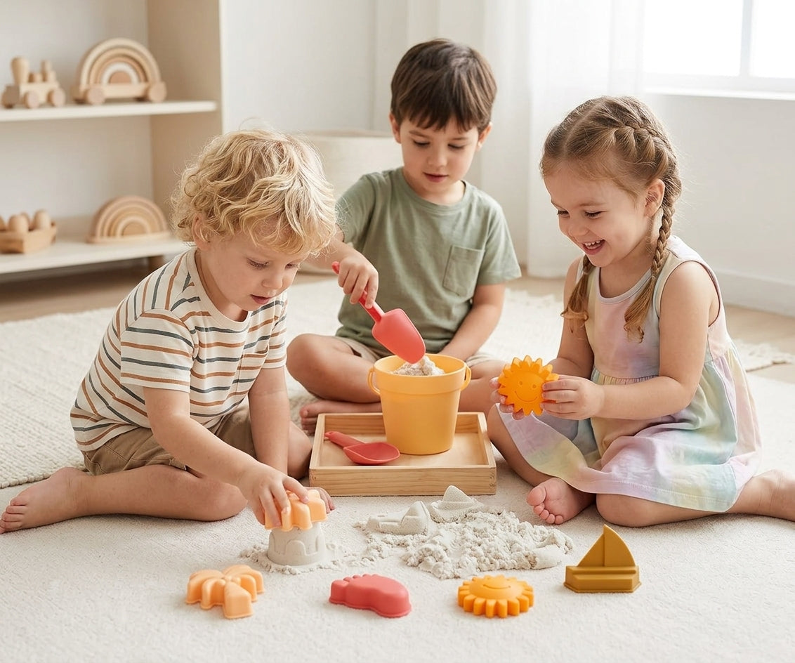 Montessori Silicone Beach Set